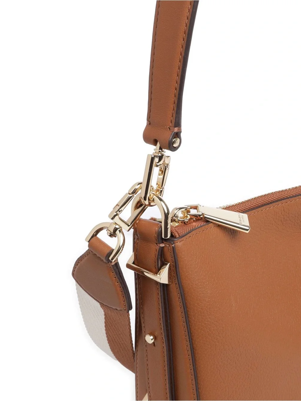 Kate Spade Liv Large Hobo Bag Pebbled Leather Cavern Clay Crossbody KL677 NWT